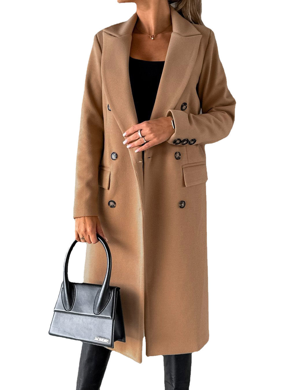 Aurelia™ – Slim Woman Fit Long Winter Overcoat