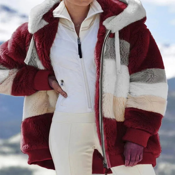 Avelora™ – Women’s Fleece Zip Cardigan