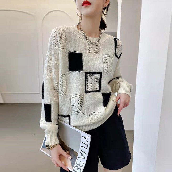 TideWeave™ – Woman Knit Fashion Sweater