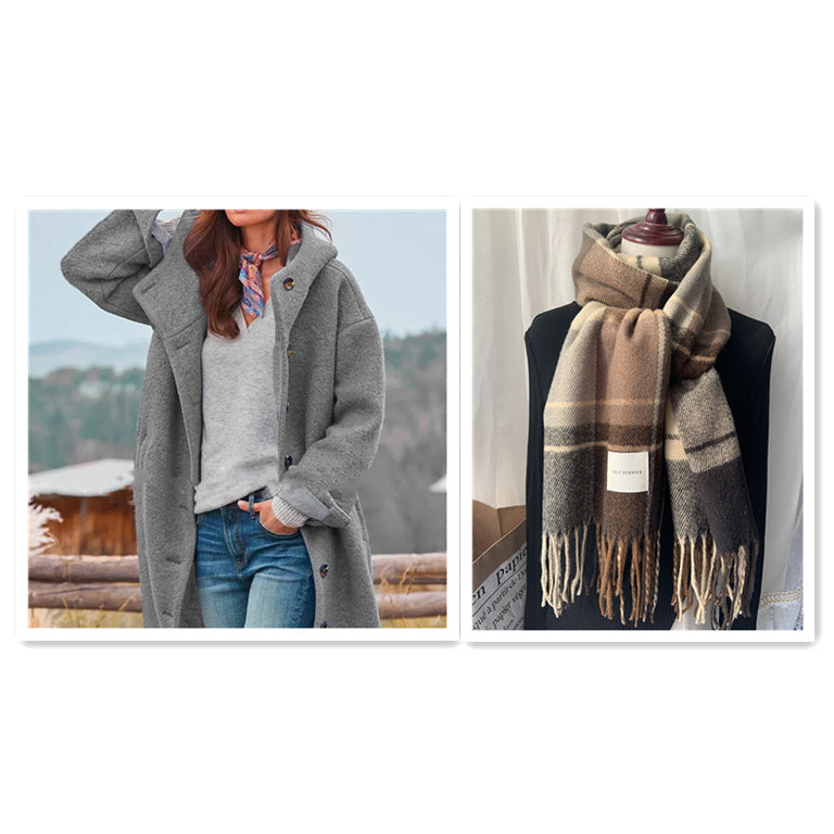 Rosette™ – Soft Wool Blend Coat