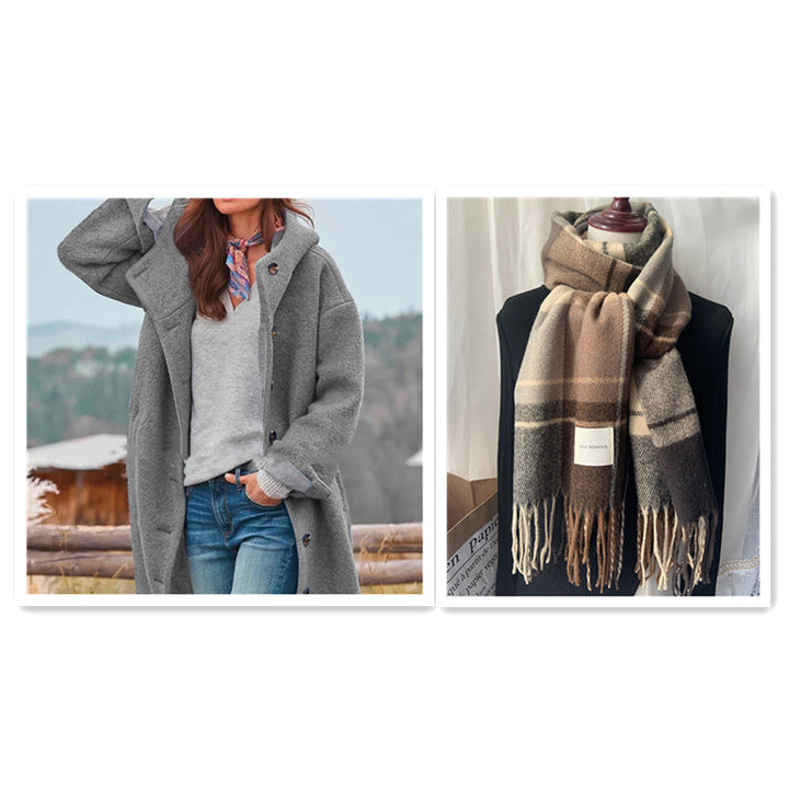 Rosette™ – Soft Wool Blend Coat