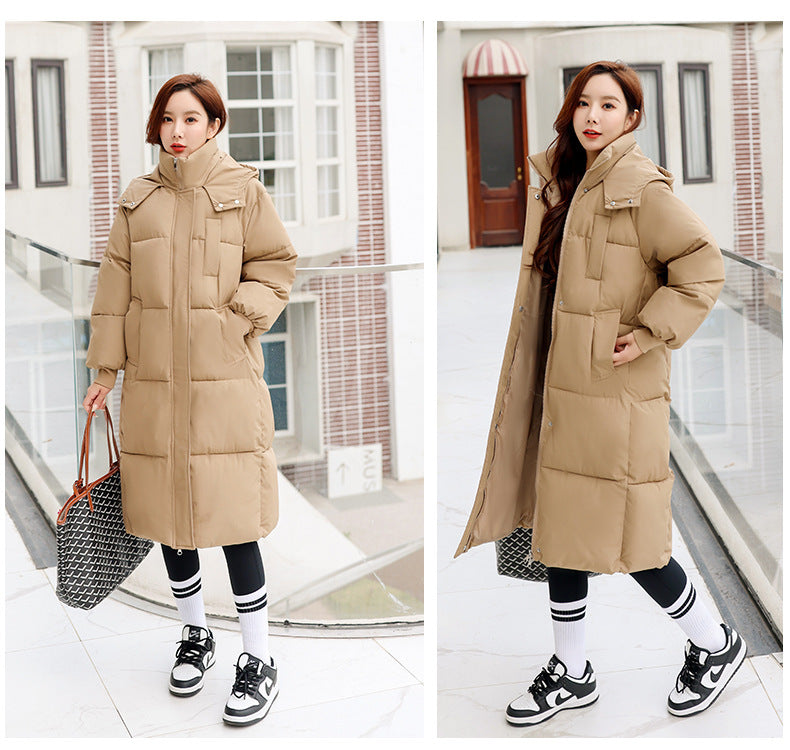 Auriane™ – Women’s Long Hooded Cotton-Padded Coat
