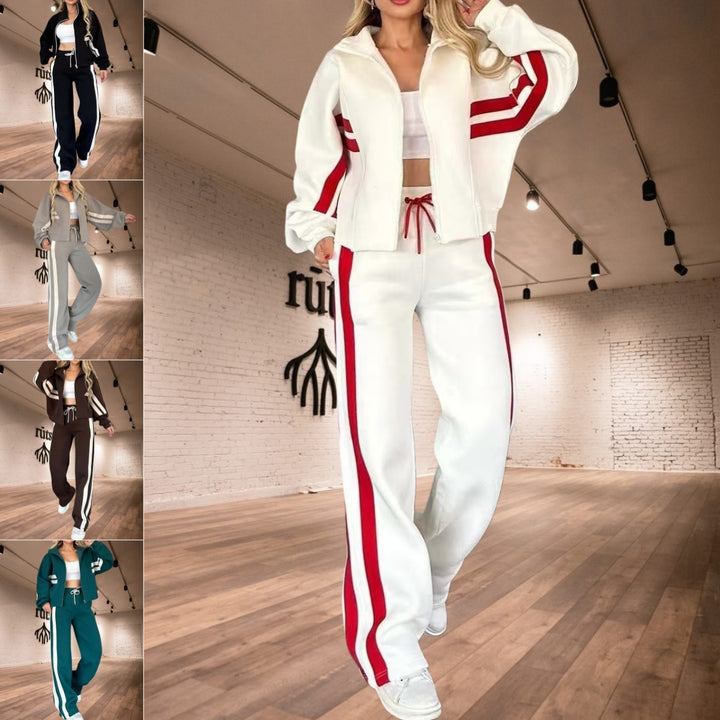 Anitta™ – Women’s Loose White Tracksuit Set
