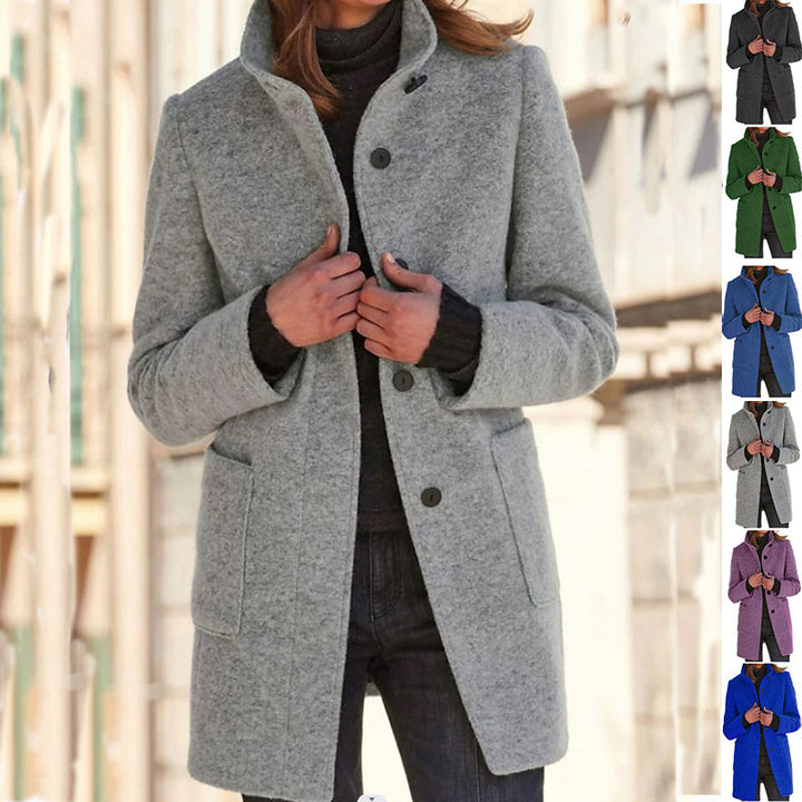Serelda™ – Women Collar Wool Overcoat