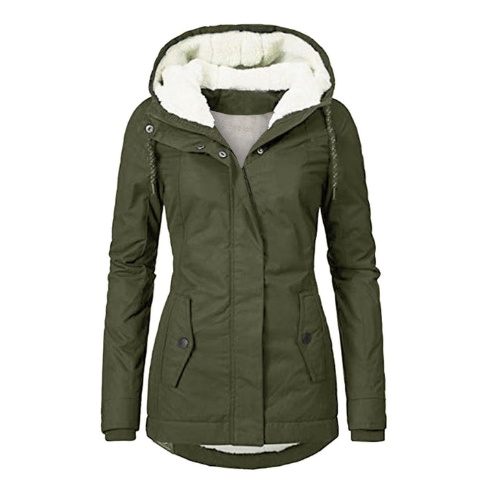 Velleora™ – Casual Woman Warm Hooded Jacket with Pockets
