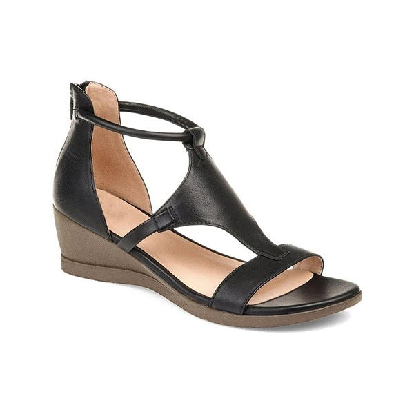 Rahel™ – Orthopaedic Wedge Leather Sandals