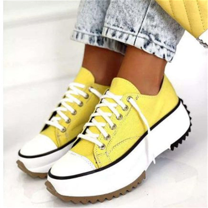 Aloria™ – Canvas Lift Sneakers