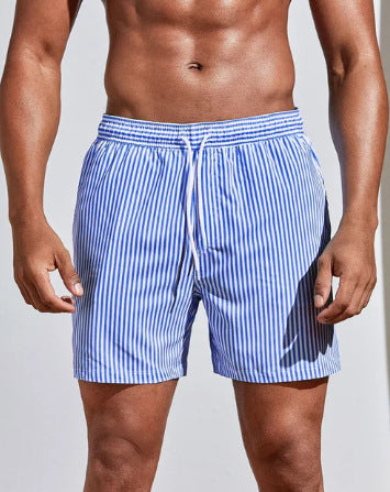 SunDash™ – Men Striped Vacation Beach Shorts