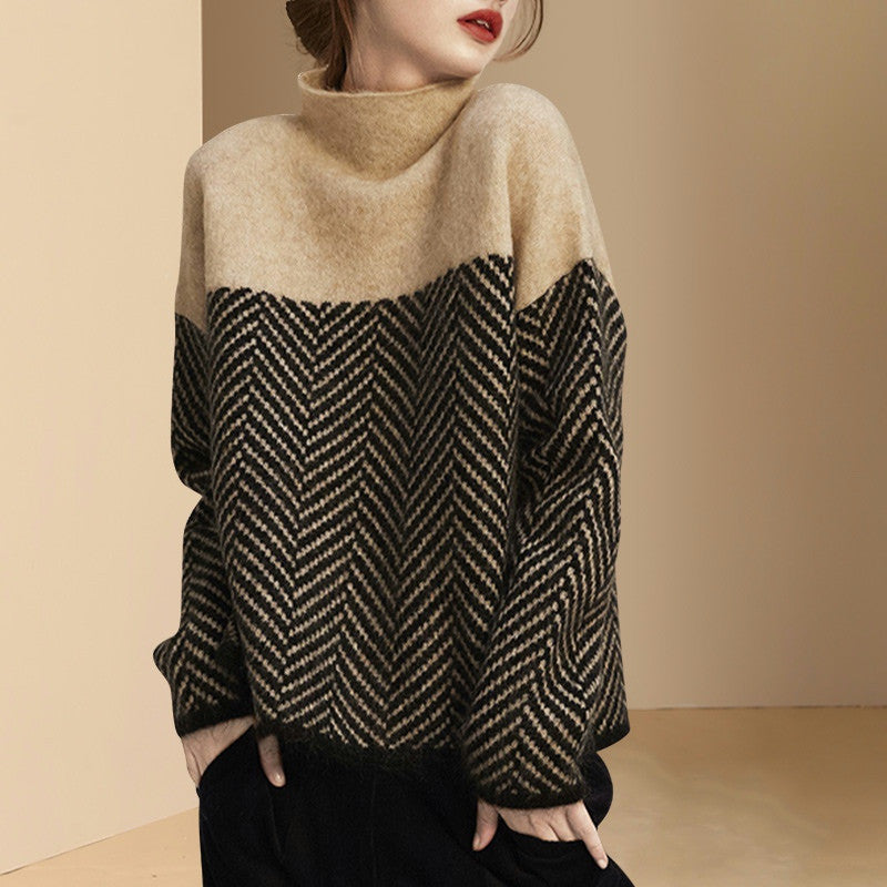 Nordelle™ – Woman Cozy Wool Pullover