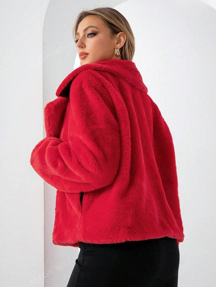Faylora™ – Women’s Short Fox Fur Coat