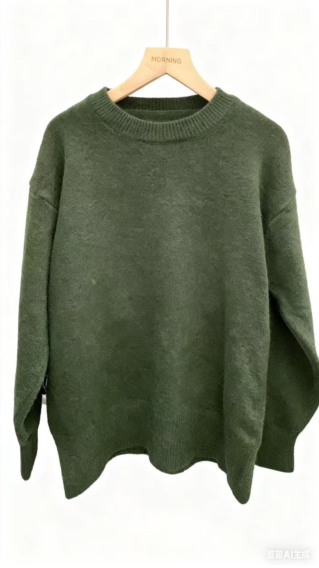Elowen™ – Woman Check-Hem Knit Jumper Dress