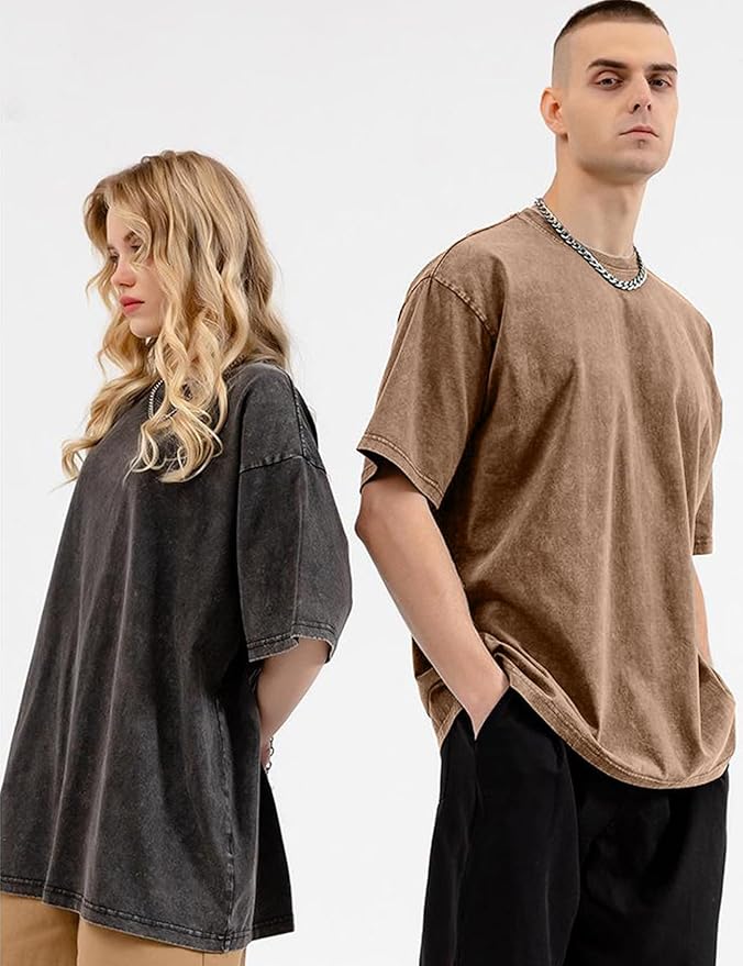 Casual Cotton Oversized Tee Set - 3-Pack