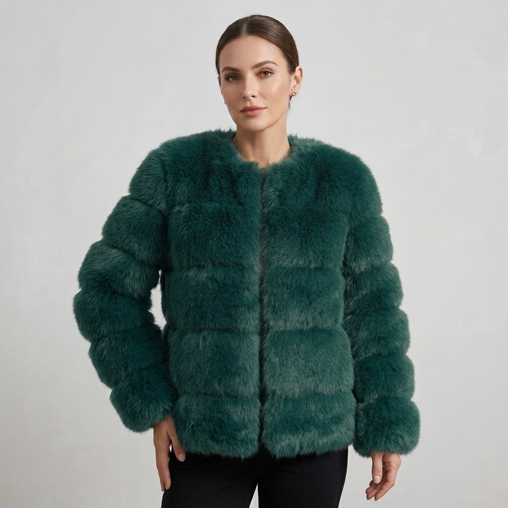 Fiorenze™ | Women’s Fluffy Fur Coat