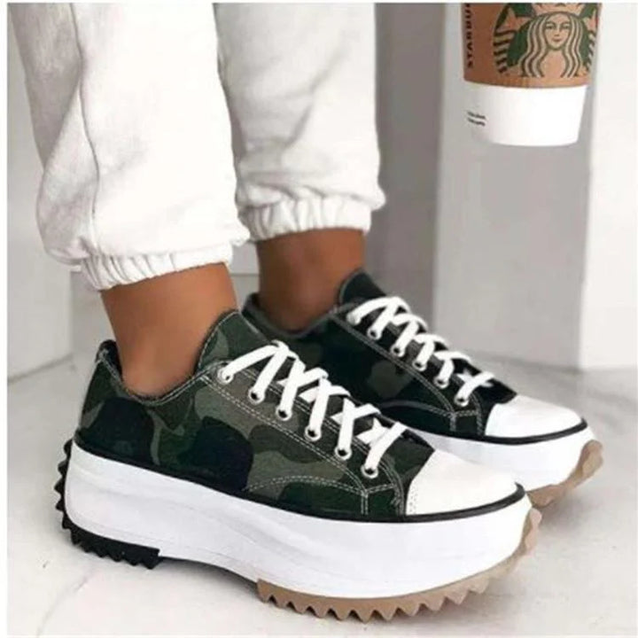 Aloria™ – Canvas Lift Sneakers