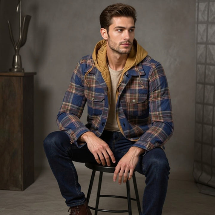 NovaPrint™ – Relaxed Men Hood Jacket