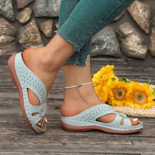 Floralia™ – Bloom Wedge Sandals