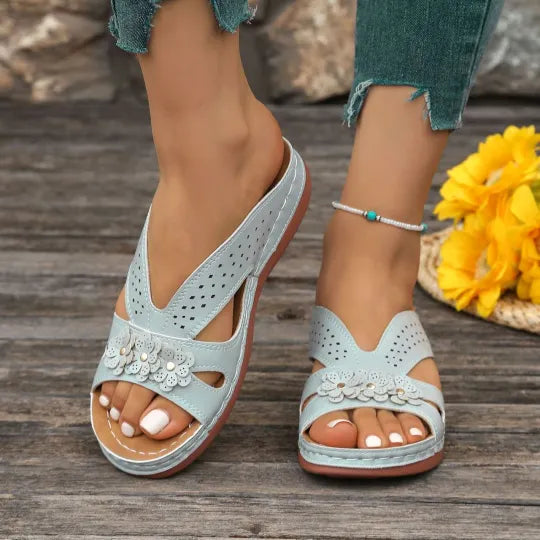 Floralia™ – Bloom Wedge Sandals