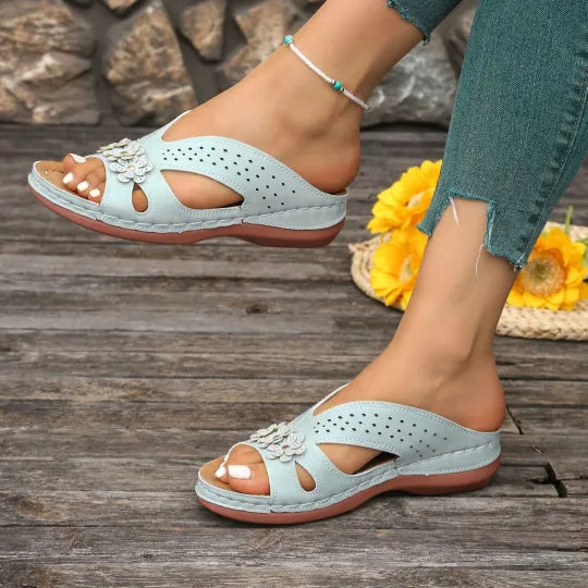 Floralia™ – Bloom Wedge Sandals