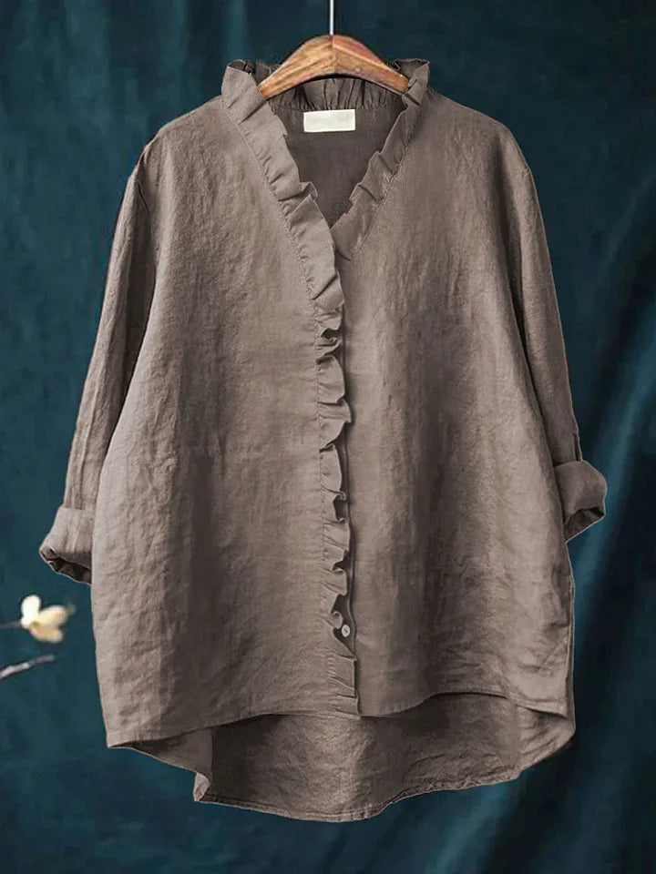 Isla™ – Relaxed Fit Ruffle Top