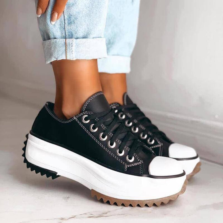 Aloria™ – Canvas Lift Sneakers