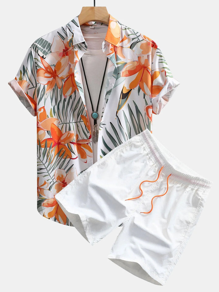 Kairo™ – Floral Print Summer Lounge Set