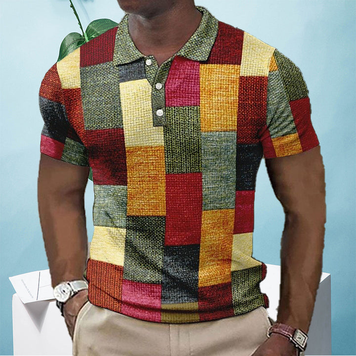 Raphael | Men’s Stylish Checked Polo