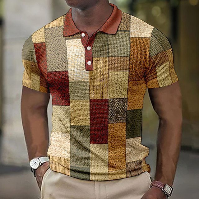 Raphael | Men’s Stylish Checked Polo