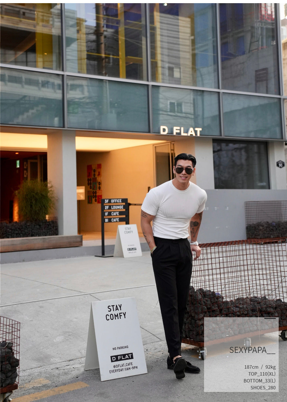 Nero™ – Stretch-Fit Round Neck Tee