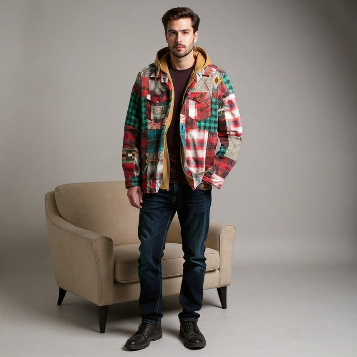 NovaPrint™ – Relaxed Men Hood Jacket