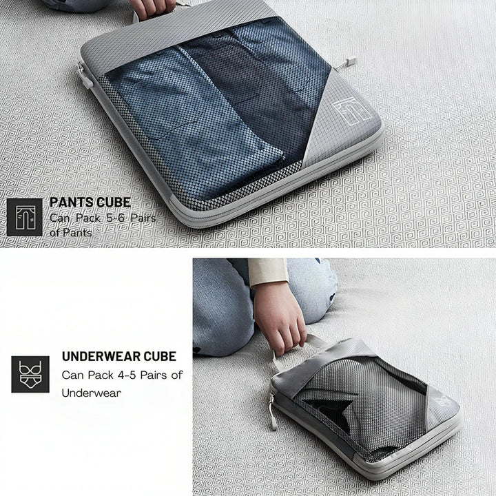 PackEase™ | Compression Travel Cubes Set