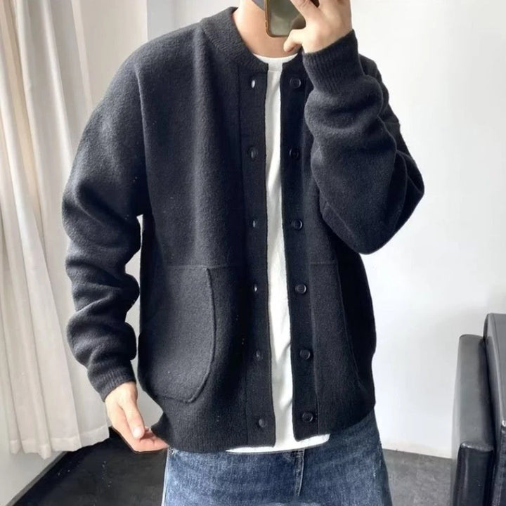 Brayden™ – Wool Knit Cardigan