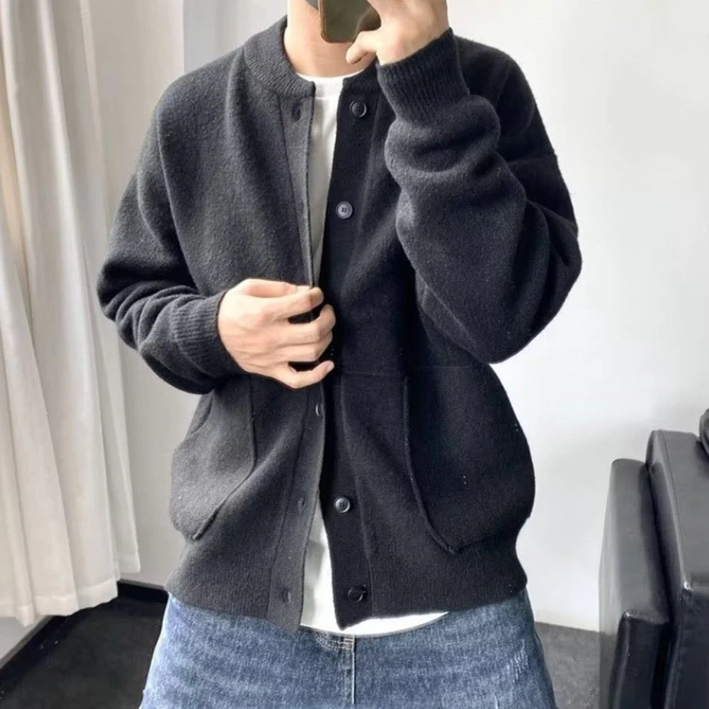 Brayden™ – Wool Knit Cardigan