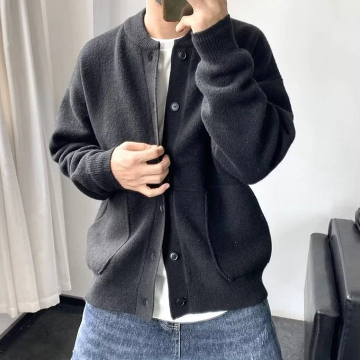 Brayden™ – Wool Knit Cardigan