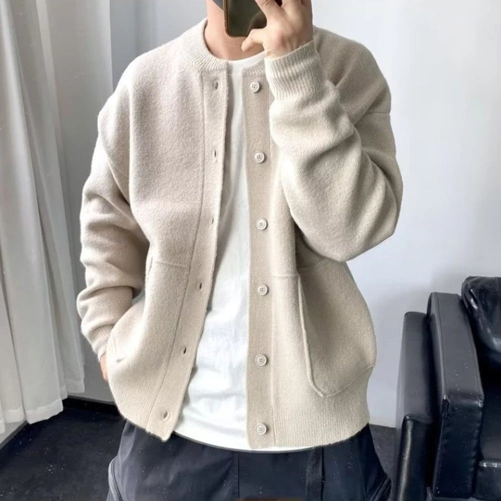 Brayden™ – Wool Knit Cardigan