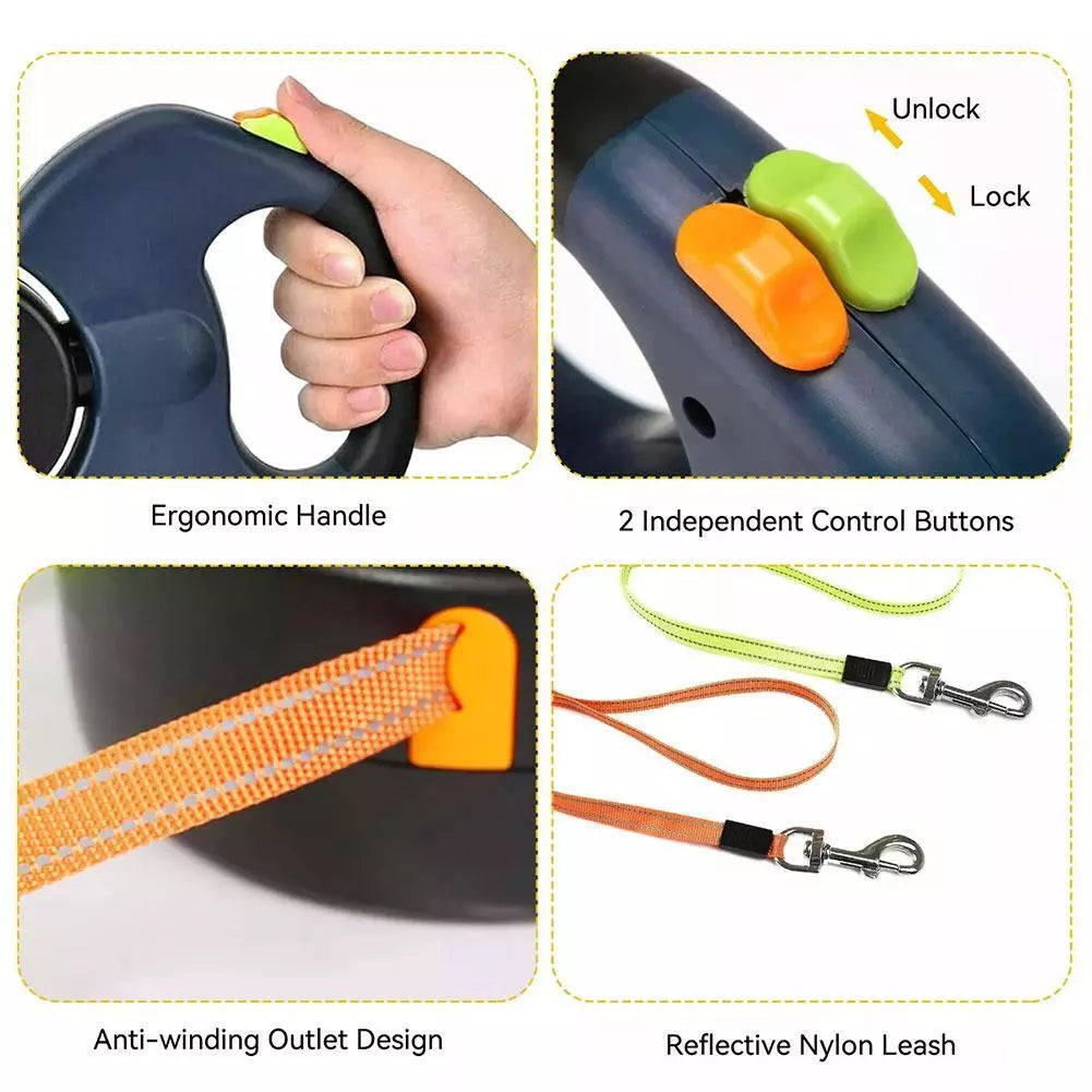 LeashLink™ 360° LED Twin Control