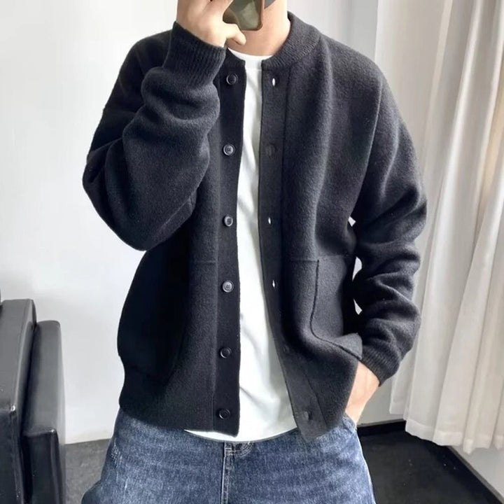 Brayden™ – Wool Knit Cardigan