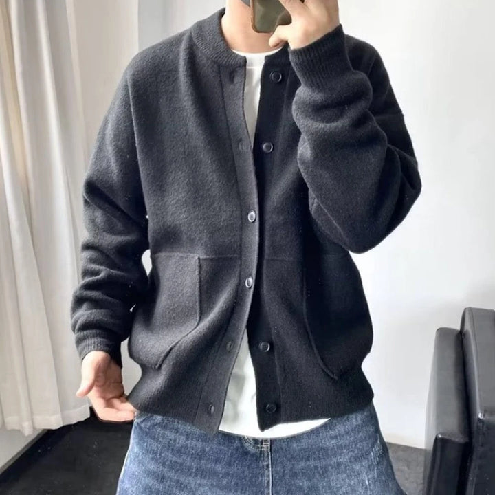 Brayden™ – Wool Knit Cardigan