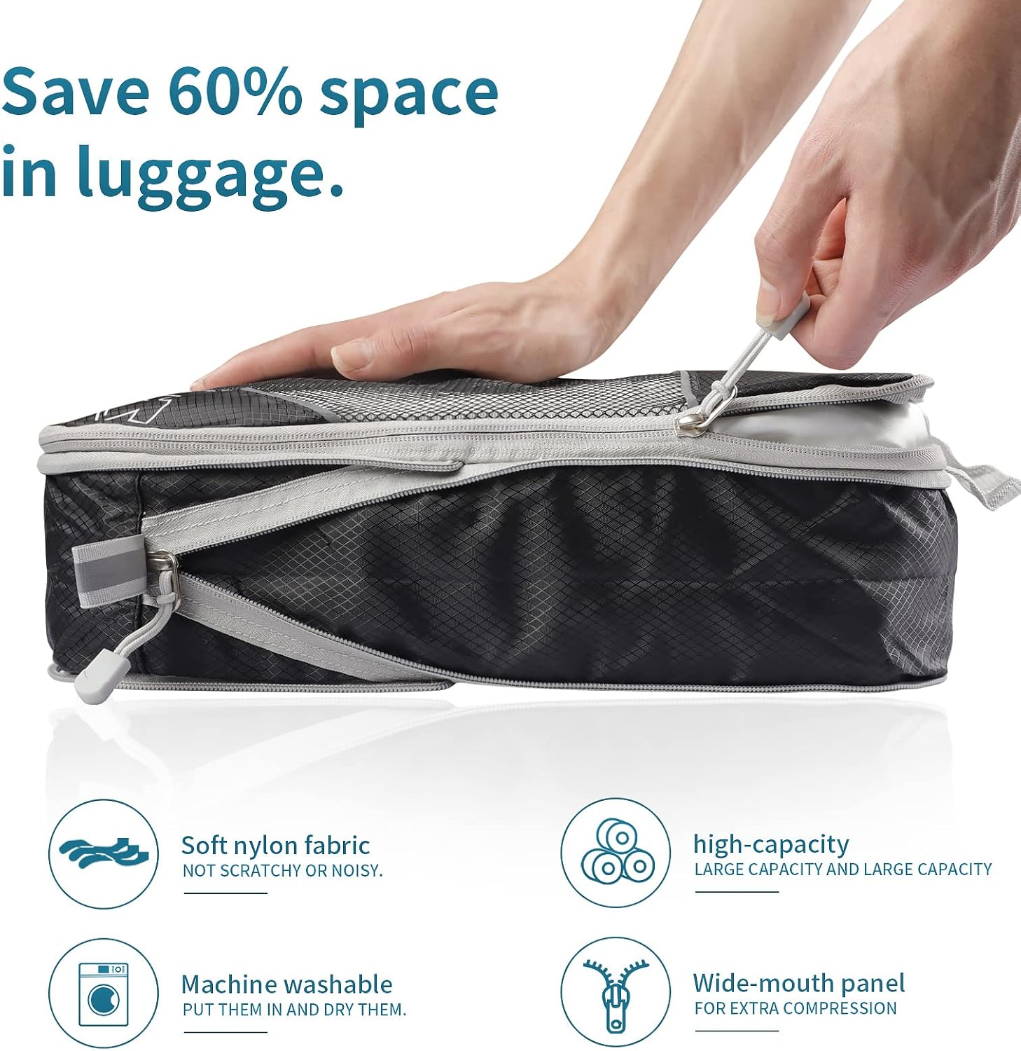 PackEase™ | Compression Travel Cubes Set – London Gevane