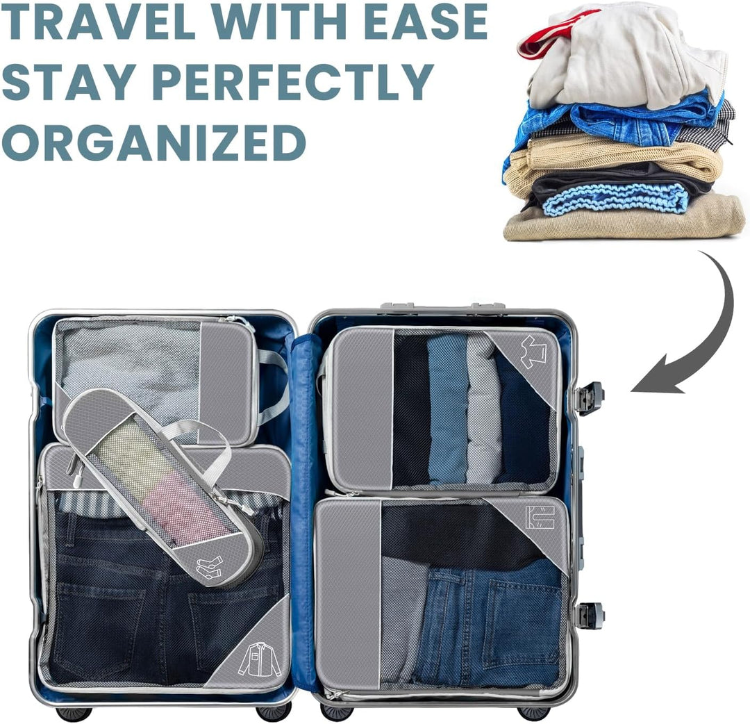 PackEase™ | Compression Travel Cubes Set