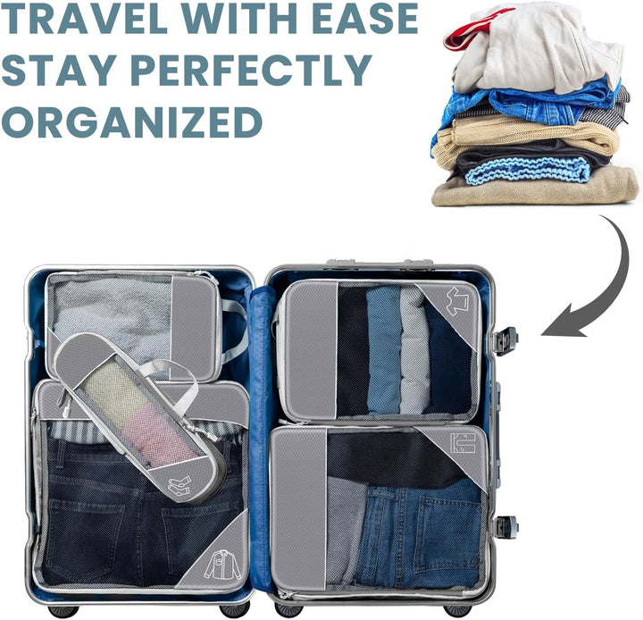 PackEase™ | Compression Travel Cubes Set