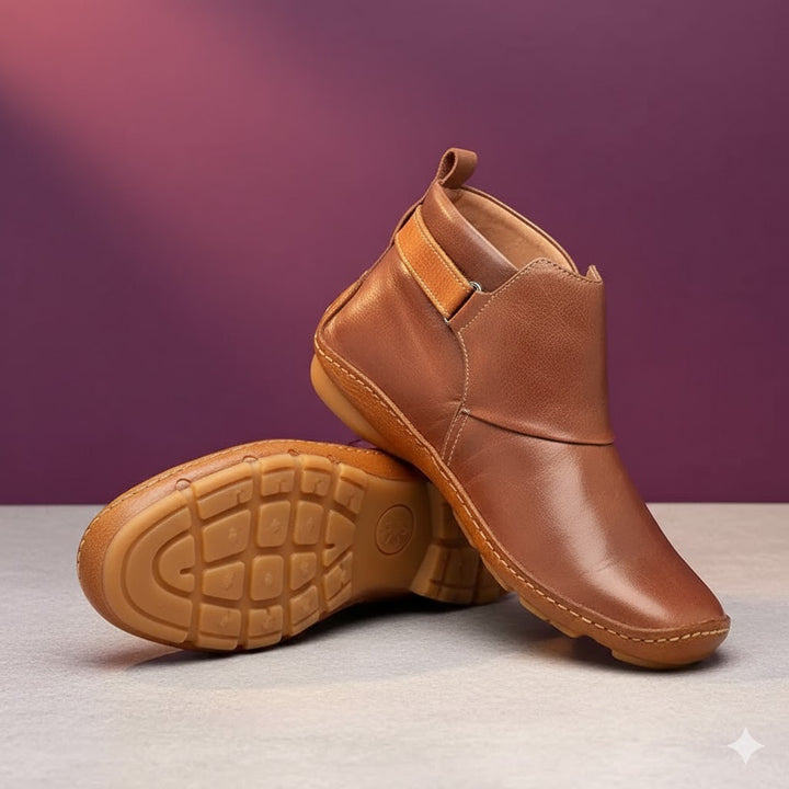 Marzelle™ – Studded Bow Roman Boots