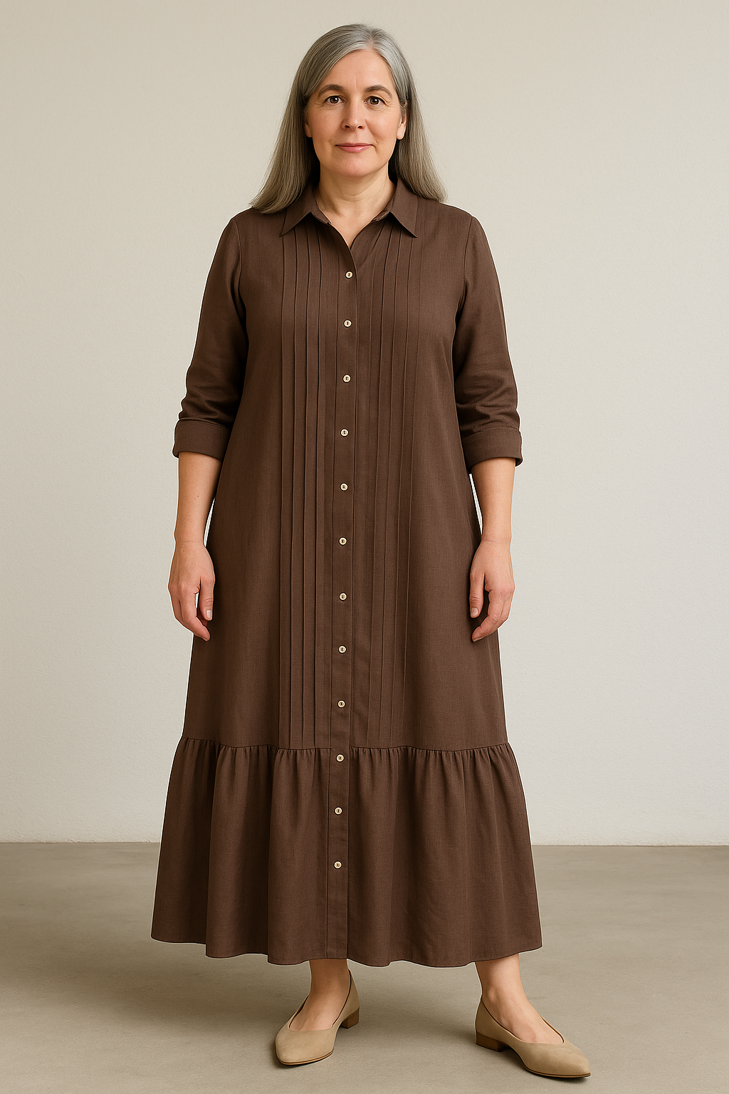 Valisse™ - Elegant Linen Dress