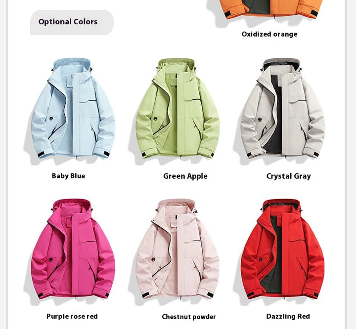 VentoShell Outdoor Shell Jacket – Windproof & Waterproof