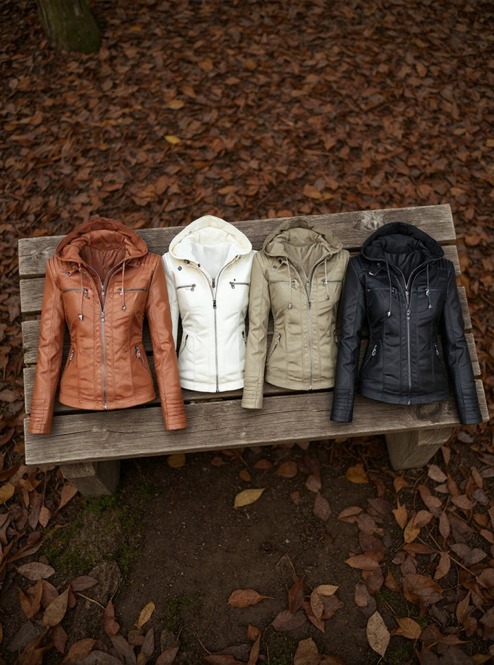Vespera™ – Tailored Women Leather Jacket