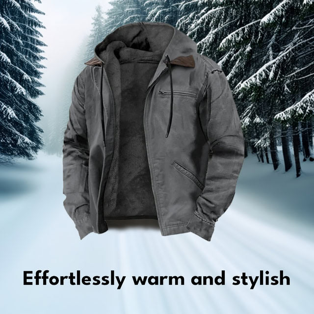Veyron™ Men’s Fleece Jacket – Casual Hoodie
