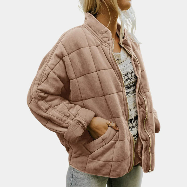 Virelle™ – Cotton Blend Pocket Jacket